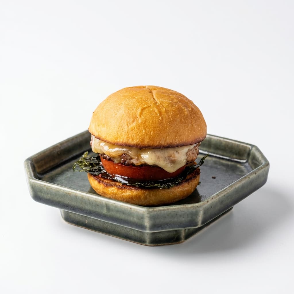 ハンバーガー After