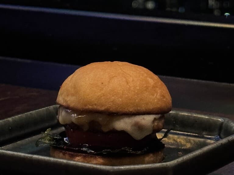 ハンバーガー Before